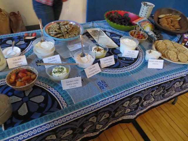 Local Food Sample Table